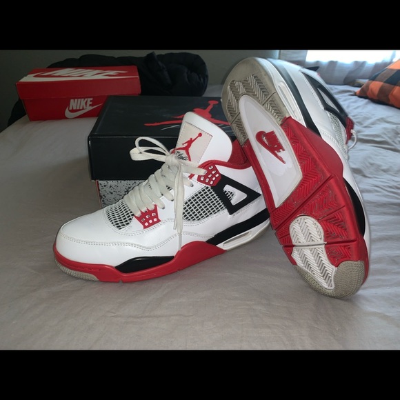 Nike air Jordan 4 ‘fire red’ - Picture 2 of 3